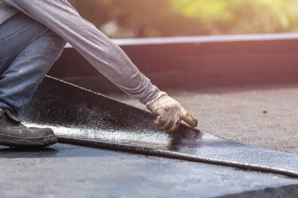 Professional Basement Waterproofing technician working in Virginia, VA